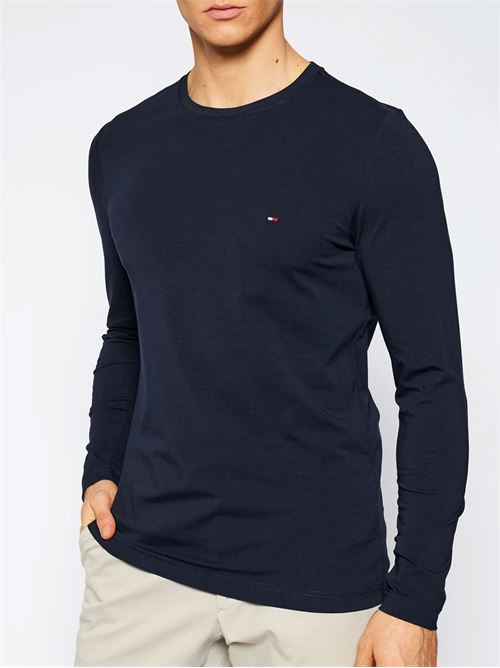 Maglia da uomo in cotone stretch Tommy Hilfiger | MW0MW10804DW5.DW5